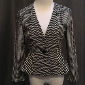 Vintage Ann Taylor sophisticated peplum blazer